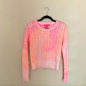 ‼️SOLD‼️Tie dye Skylla Lilly Pulitzer sweater 🌸